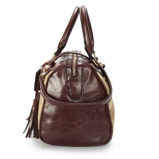 Coach Legacy Haley Medium Khaki Satchels BAW | Women